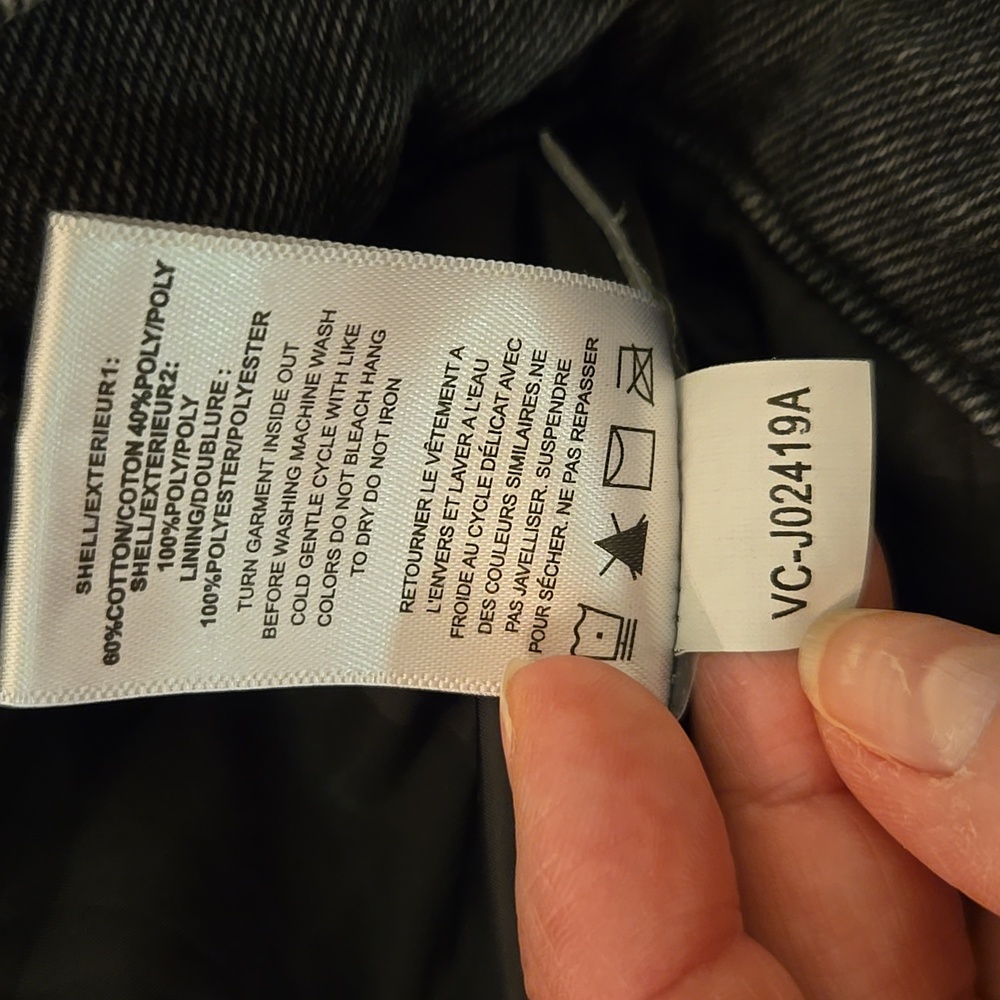 High-Pile Fleece Trim Trucker Jacket - Picture 10 of 10